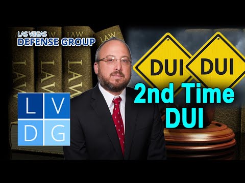 What happens if I&#039;m busted for DUI for the second time in Nevada?
