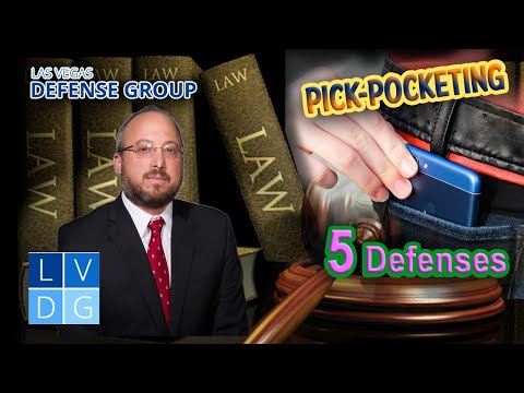 Larceny From a Person (“Pick-Pocketing”) in Nevada – 5 defenses