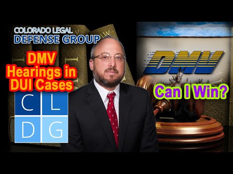 DMV Hearings in DUI Cases: Can I Win?