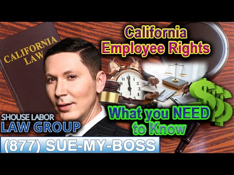 California Employee Rights — Rules Every Employee NEEDS to know