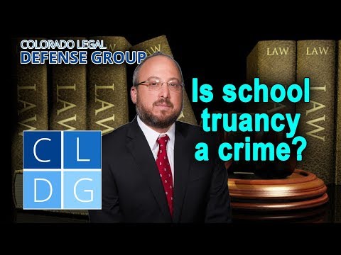 School truancy in Colorado – Can it be a crime?