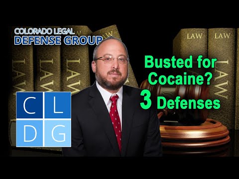 Busted for cocaine in Colorado? How to beat the case