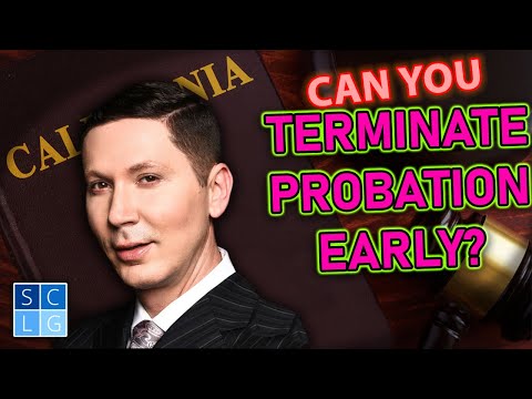 Can you terminate probation early? Former DA explains