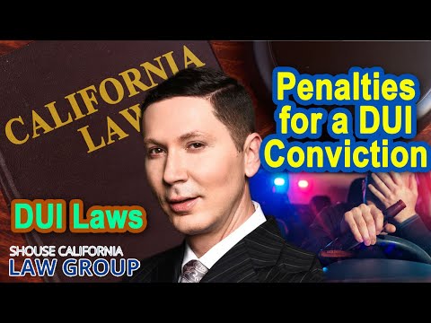 Penalties for DUI in California