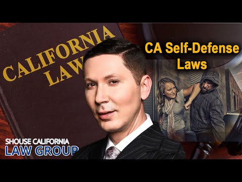 California self-defense laws - A former D.A. explains