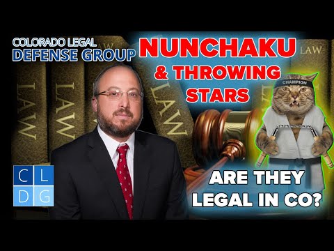 Are nunchucks and throwing stars legal in Colorado? [2022 UPDATES IN DESCRIPTION]