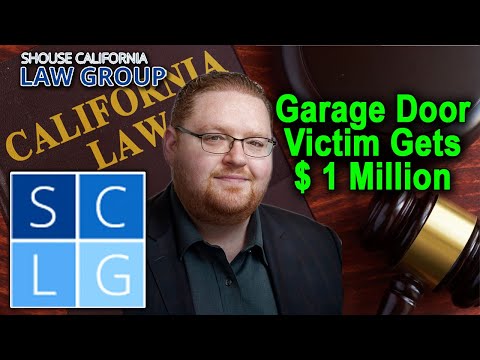 Garage door accident victim gets $1 million settlement