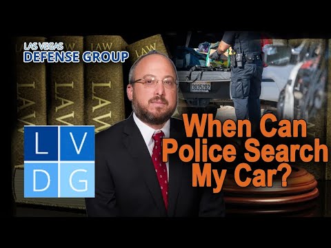 &quot;When Can Police Search My Car?&quot; -- Know Your Rights