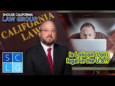 Is lolicon (loli) illegal in California?