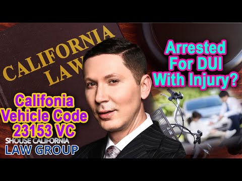 Arrested for DUI with Injury? Advice from a former D.A.