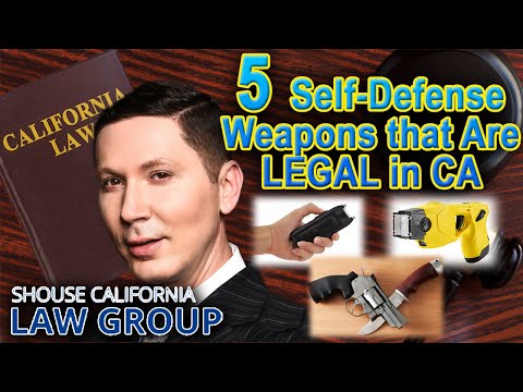 5 Self-Defense Weapons that Are Legal in California