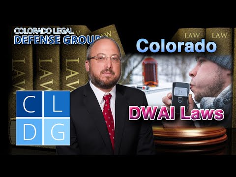 DWAI &quot;driving while ability impaired&quot; in Colorado; definition &amp; penalties