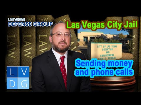 Las Vegas City Jail: Address, sending money, and phone calls