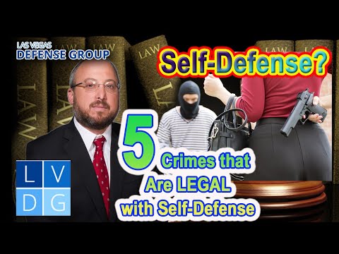 Self-Defense? 5 Crimes Where You Can Claim Self-Defense in Nevada