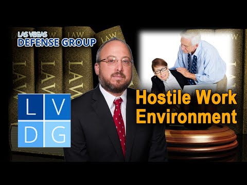 What is a &quot;hostile work environment&quot; in Nevada labor law?