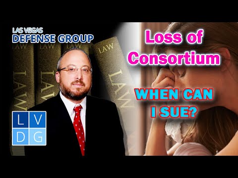&quot;Loss of Consortium&quot; in Nevada -- When can I sue for it?