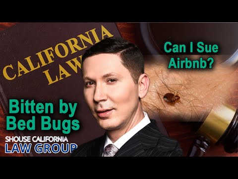 Can I sue Airbnb if I was bitten by bed bugs during a stay?