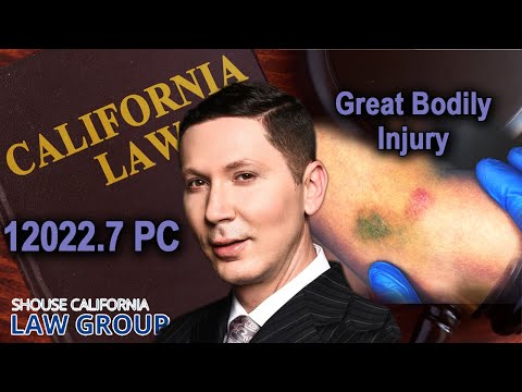 California Law re &quot;Great Bodily Injury&quot;