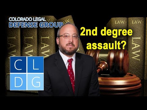 What is &quot;2nd degree assault&quot; in Colorado?