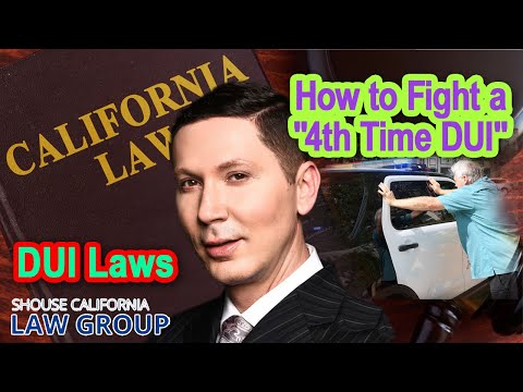Former D.A.: How to fight a &quot;4th time DUI&quot;
