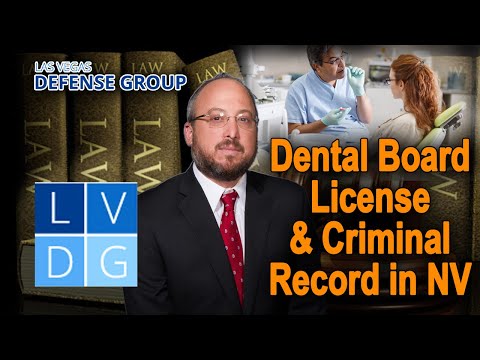 Can I lose my dental license for a criminal arrest?