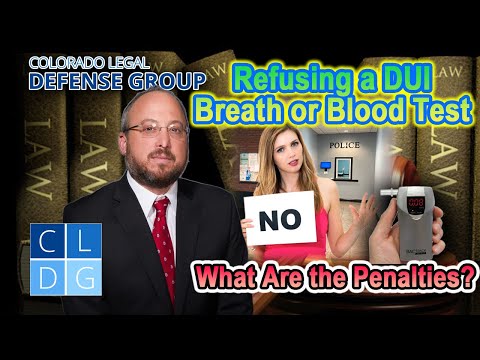 Can I Refuse a Breathalyzer After a DUI Arrest in Colorado?