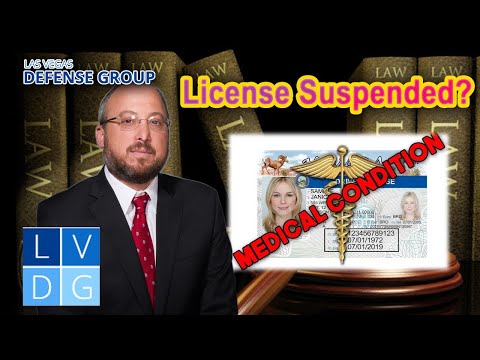 5 medical conditions that can get your license suspended by the DMV in Nevada