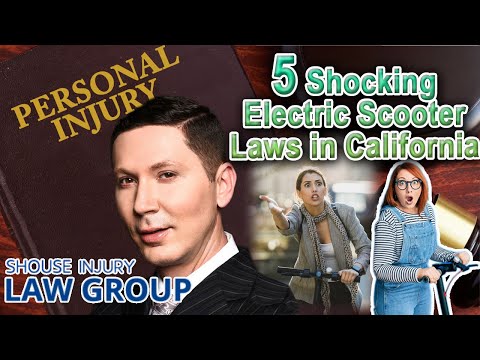 5 Electric Scooter Laws that You Probably Didn&#039;t Know -- Explained by a California Injury Attorney