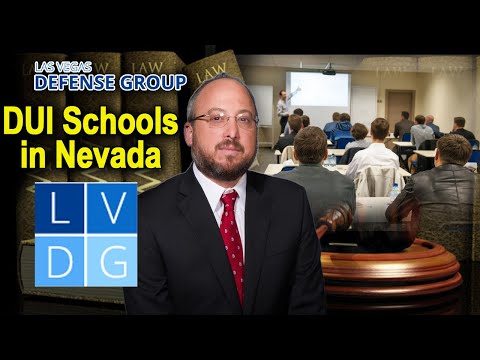&quot;DUI School&quot; and other penalties in Nevada drunk driving cases