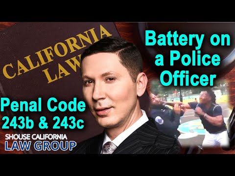 Accused of Battery on a Police Officer? Advice from a former cop