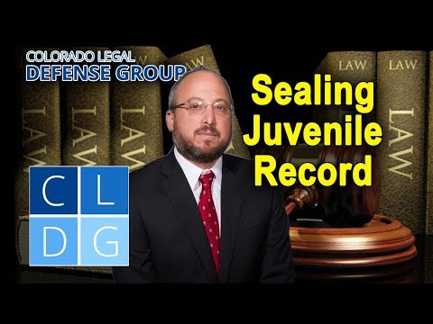 Sealing a juvenile record in Colorado (by Denver criminal defense attorneys)