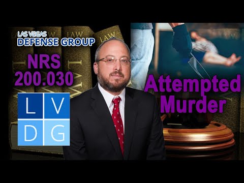 Can I be convicted of &quot;attempted murder&quot; in Nevada?