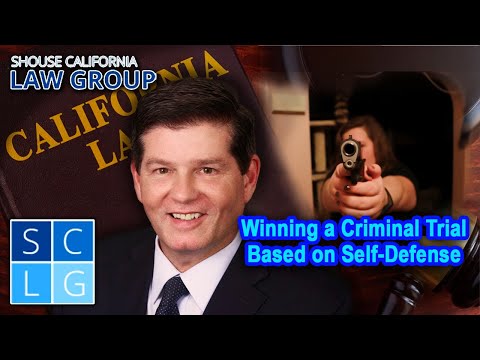 Winning a criminal trial based on self-defense
