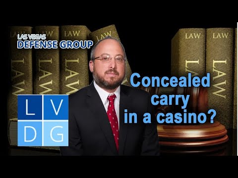 Concealed carry in a casino? Is it legal in Nevada?