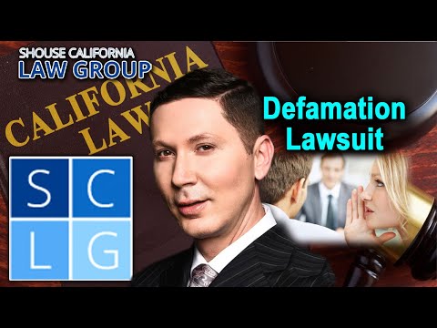 Defamation in California – &quot;When can I sue someone for it?&quot;