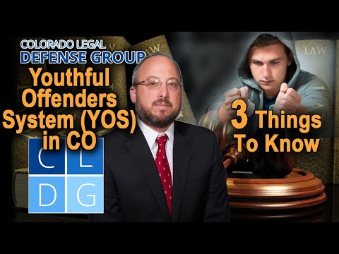 The Youthful Offenders System (YOS) in Colorado -- 3 Things to Know