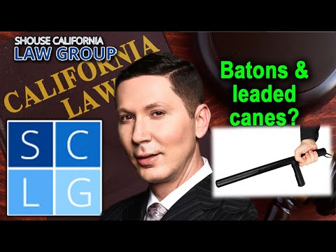 PC 22210 - Are batons and billy clubs illegal in California?