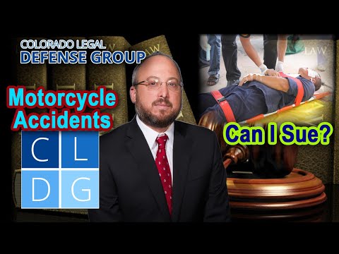 Motorcycle Accidents: Can I Sue?