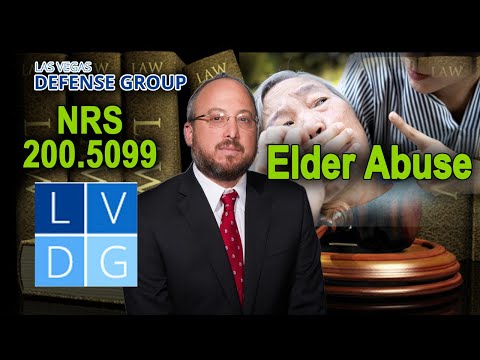 What is &quot;elder abuse&quot; in Nevada law?