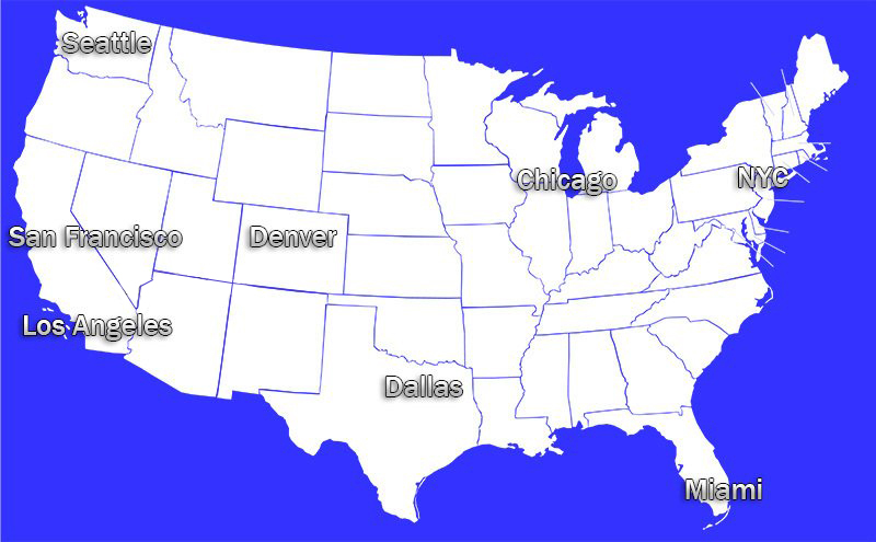 Shouse Law National Locations Map