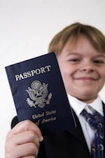 Pasaporte de niño