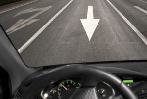 Vehicle Code § 21651(b) VC – Driving on the Wrong Side of the Road