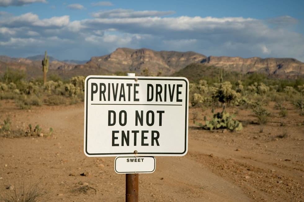 Can I get a DUI driving on private property in Nevada?
