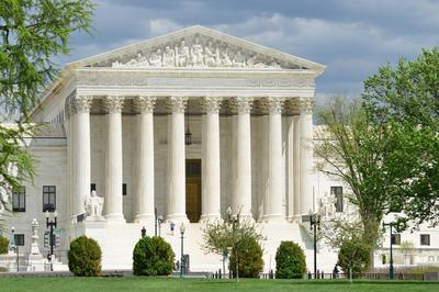 Exterior of US Supreme Court