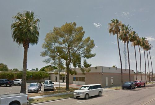 exterior of blythe jail