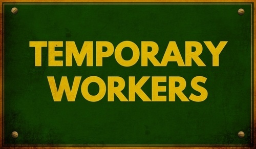 Trabajadores temporales