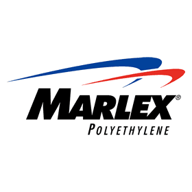 logo for marlex mesh against white background