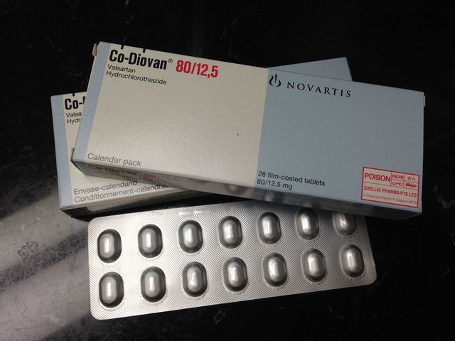 package of Valsartan