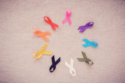 cancer support ribbons