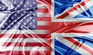Bandera estadounidense británica